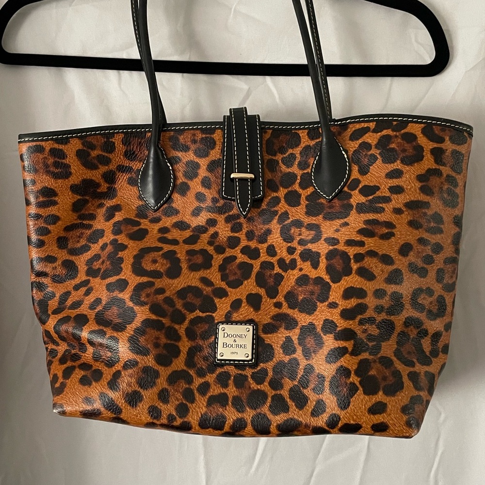 SOLD Dooney & Bourke Leopard Print Bag